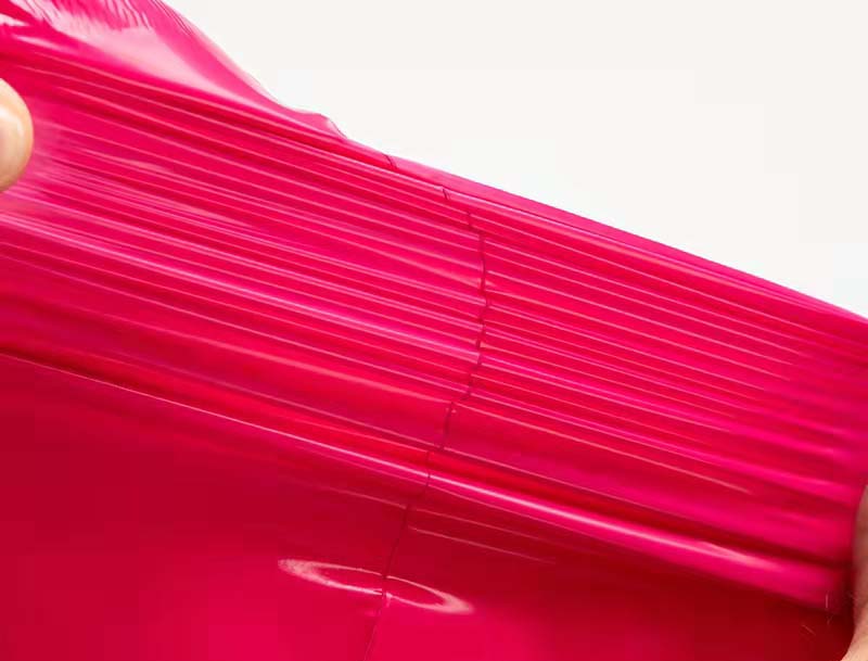 泰来玫红色快递袋-05